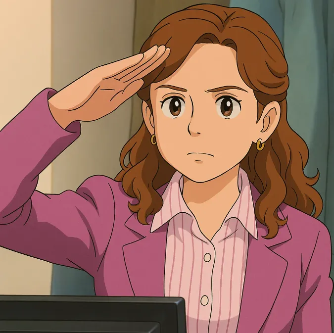 How to Generate Studio Ghibli-Style Images For Free 1 The Office in Studio Ghibli Style
