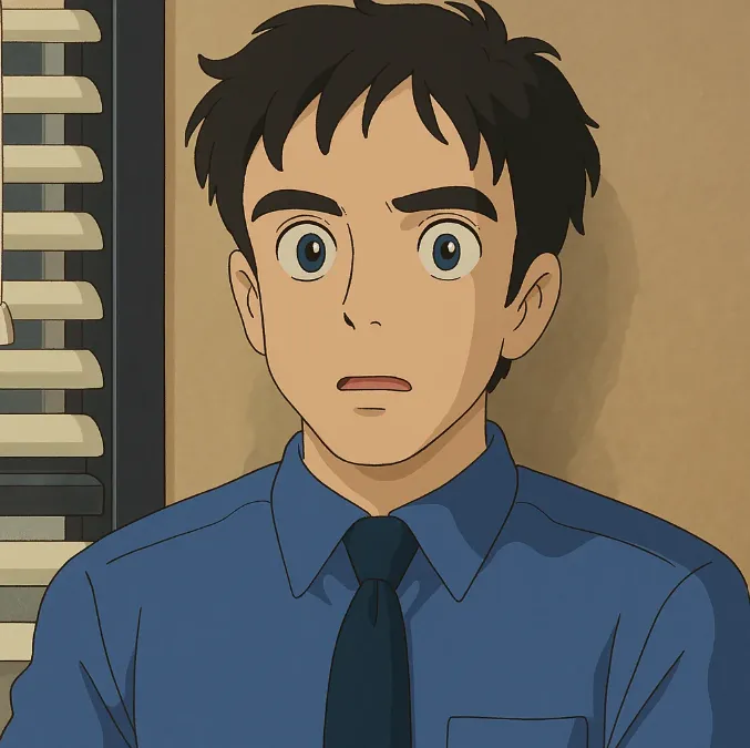 How to Generate Studio Ghibli-Style Images For Free 2 The Office in Studio Ghibli Style1