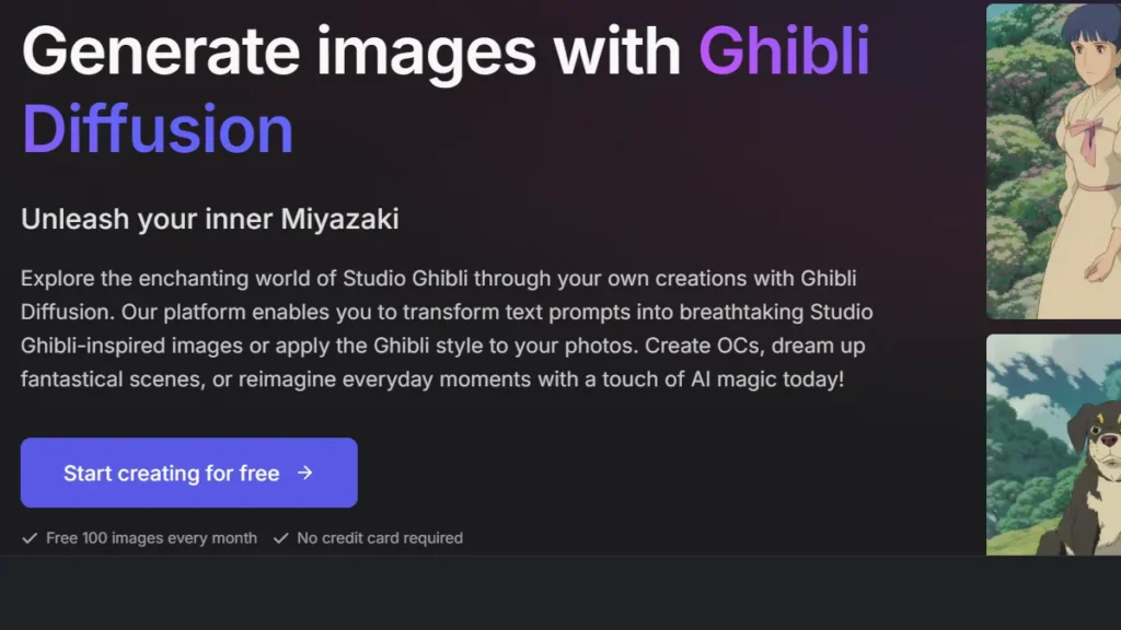 How to Generate Studio Ghibli-Style Images For Free 5 getimg.ai's Ghibli Diffusion