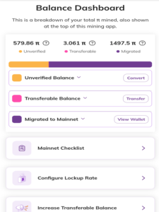 Pi Coin Lockup Explained: Lockup Settings Locked Until 2028 2 pi coin lockup settings step 1