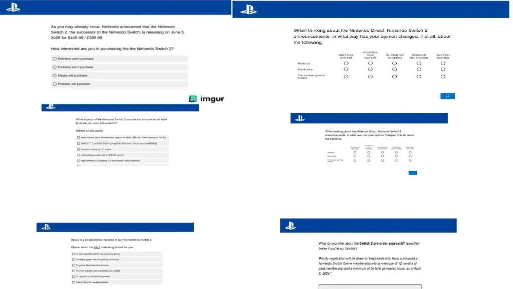 Nintendo Switch 2 Survey Fuels Speculation on New PlayStation Handheld 1 Nintendo Switch 2 Survey