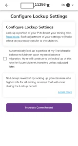 Pi Coin Lockup Explained: Lockup Settings Locked Until 2028 5 pi coin lockup settings disable