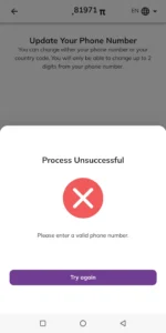 Pi Coin: How To Fix Common Pi Network Issues During KYC Verification 6 pi network phone number change process unsuccessful